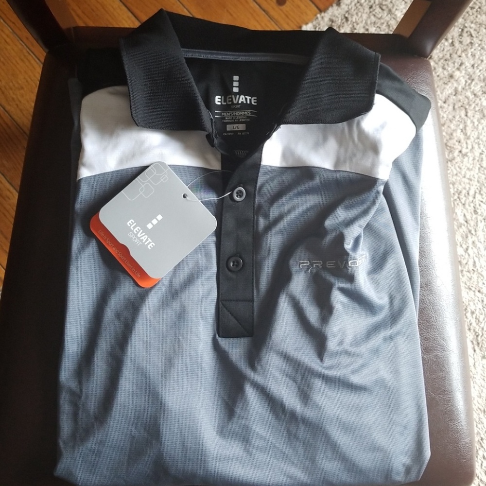 Mens Large Prevost Elevate Polo
